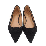 SAM EDELMAN WHEATON POINTED TOE FLATS BLACK 7.5 US