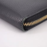 GUCCI MARMONT ZIP AROUND WALLETS BLACK