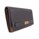 TORY BURCH T SLIM WALLETS BLACK