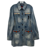DOUBLE D DENIM JACKETS BLUE L