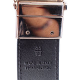 BURBERRY REVERSE BELTS PLAID/BLACK XL