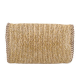 STELLA MCCARTNEY WOVEN STRAW FALABELLA CROSSBODYS TAN