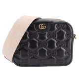 GUCCI MATELASSE CAMERA CROSSBODYS BLACK