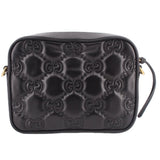 GUCCI MATELASSE CAMERA CROSSBODYS BLACK