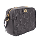 GUCCI MATELASSE CAMERA CROSSBODYS BLACK