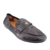 TORY BURCH BALLET LEATHER LOAFERS BLACK 8 US