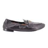 TORY BURCH BALLET LEATHER LOAFERS BLACK 8 US