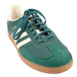 ADIDAS LEATHER SNEAKERS GREEN 11 US