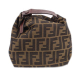 FENDI MINI VANITY POUCH HANDLE BAG TOBACCO