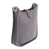 HERMES EVELYNE TPM CLEMENCE CROSSBODYS BLACK/GOLD