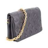 LOUIS VUITTON POCHETTE COUSSIN CROSSBODYS BLACK