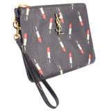 YSL LIPSTICK POUCHES BLACK