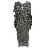 HELLESSY PRINT DRESSES BLK/WHT S | 4