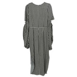 HELLESSY PRINT DRESSES BLK/WHT S | 4