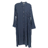 COMME DES GARCONS POLKA DOT DRESSES NAVY S