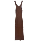 TOTEME KNIT DRESSES BROWN S