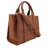 MARC JACOBS SM LEATHER TOTE CROSSBODYS COGNAC