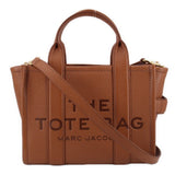 MARC JACOBS SM LEATHER TOTE CROSSBODYS COGNAC
