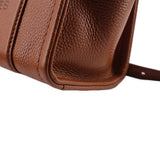 MARC JACOBS SM LEATHER TOTE CROSSBODYS COGNAC
