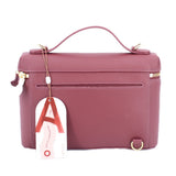 OLEADA MINI ANCHOR CONVERTIBLE CROSSBODYS MAROON