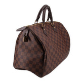 LOUIS VUITTON SPEEDY 35 HANDLE BAG DAMIER EBENE