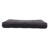 LOUIS VUITTON zip-around wallet profile view, black embossed Monogram leather