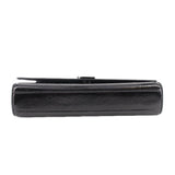 SAINT LAURENT KATE MEDIUM PATENT CROSSBODYS BLACK