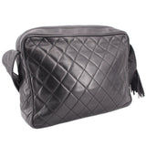 CHANEL CAMERA MESSENGER CROSSBODYS BLACK