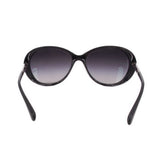 CHANEL 6037 OVAL SUNGLASSES BLACK