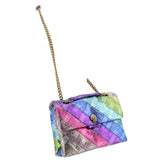 KURT GEIGER LARGE KENSINGTON SHOULDER BAGS RAINBOW