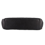 SAINT LAURENT COLLEGE LARGE FLAP SHOULDER BAGS BLACK