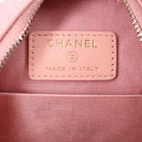 CHANEL ROUND FILIGREE CROSSBODYS PINK