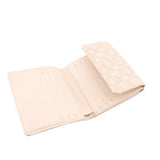 LOUIS VUITTON DUNUBE MIN LIN W ELISE WALLET CROSSBODYS CREAM