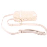 LOUIS VUITTON DUNUBE MIN LIN W ELISE WALLET CROSSBODYS CREAM