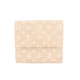LOUIS VUITTON DUNUBE MIN LIN W ELISE WALLET CROSSBODYS CREAM