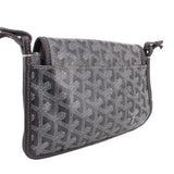 GOYARD PLUMET WALLET CROSSBODYS GRAY
