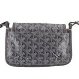 GOYARD PLUMET WALLET CROSSBODYS GRAY