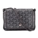GOYARD PLUMET WALLET CROSSBODYS GRAY