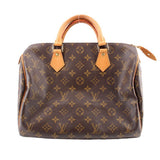 LOUIS VUITTON SPEEDY 30 HANDLE BAG MONOGRAM