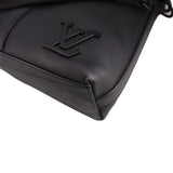 LOUIS VUITTON TAKEOFF AEROGRAM HANDLE BAG BLACK