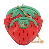 GUCCI FRUTTINI CROSSBODYS STRAWBERRY