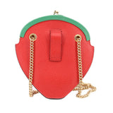GUCCI FRUTTINI CROSSBODYS STRAWBERRY