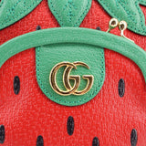 GUCCI FRUTTINI CROSSBODYS STRAWBERRY