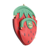 GUCCI FRUTTINI CROSSBODYS STRAWBERRY