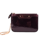 LOUIS VUITTON VERNIS KEY POUCHES AMARANTE