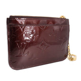 LOUIS VUITTON VERNIS KEY POUCHES AMARANTE