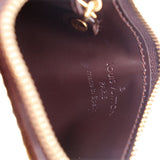 LOUIS VUITTON VERNIS KEY POUCHES AMARANTE