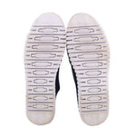 ILSE JACOBSEN navy mule sneakers outsole bottom view with grip pattern
