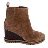 TORY BURCH SUEDE BOOTIES BROWN 7.5 US