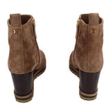 TORY BURCH SUEDE BOOTIES BROWN 7.5 US